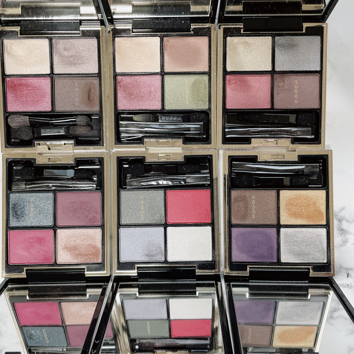 アイ カラー クォード/TOM FORD BEAUTY/アイシャドウパレットを使ったクチコミ（3枚目）