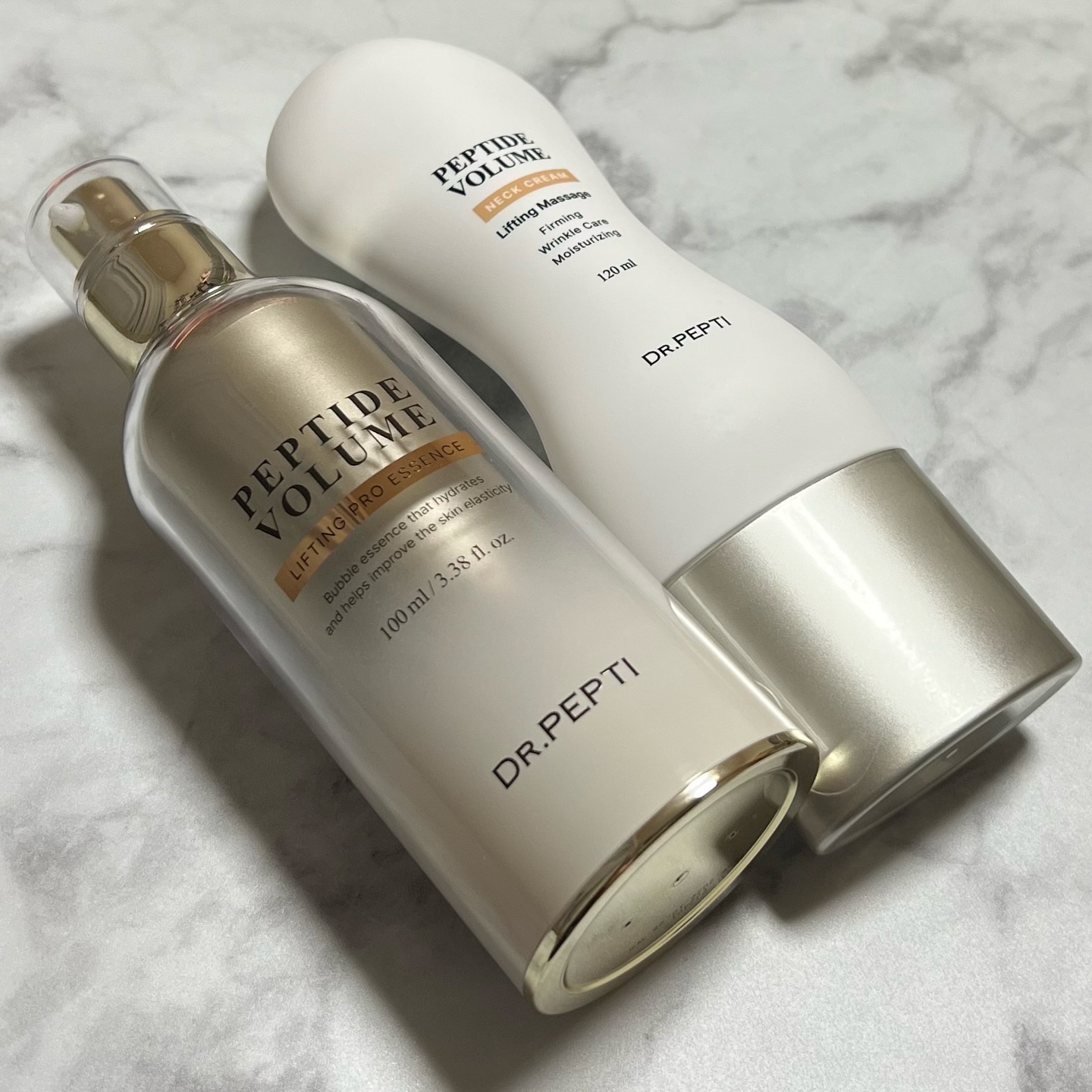 ペプチドボリュームネッククリーム/DR.PEPTI/ネック・デコルテケアを使ったクチコミ（2枚目）