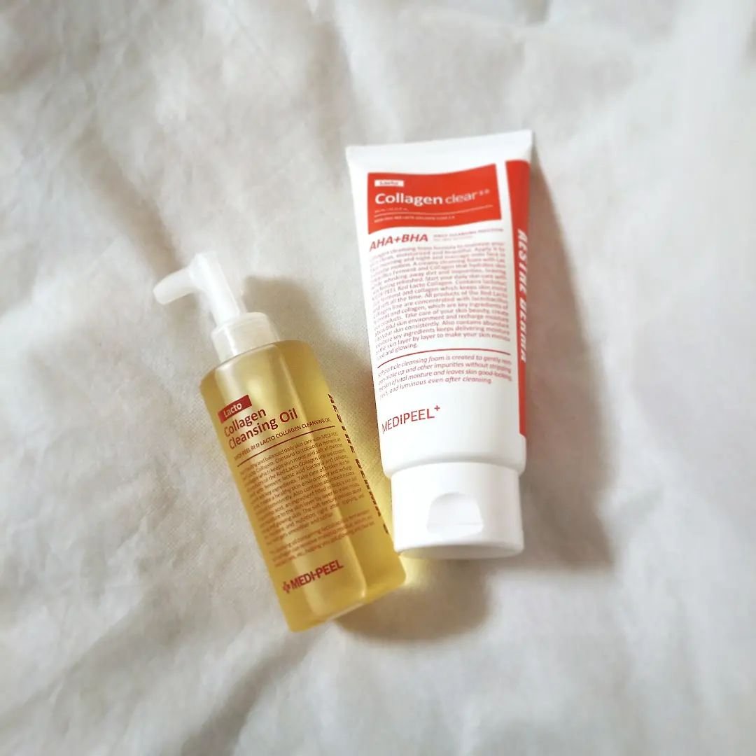 レッドラクトコラーゲンクレンジングオイル/MEDIPEEL/オイルクレンジングを使ったクチコミ（1枚目）