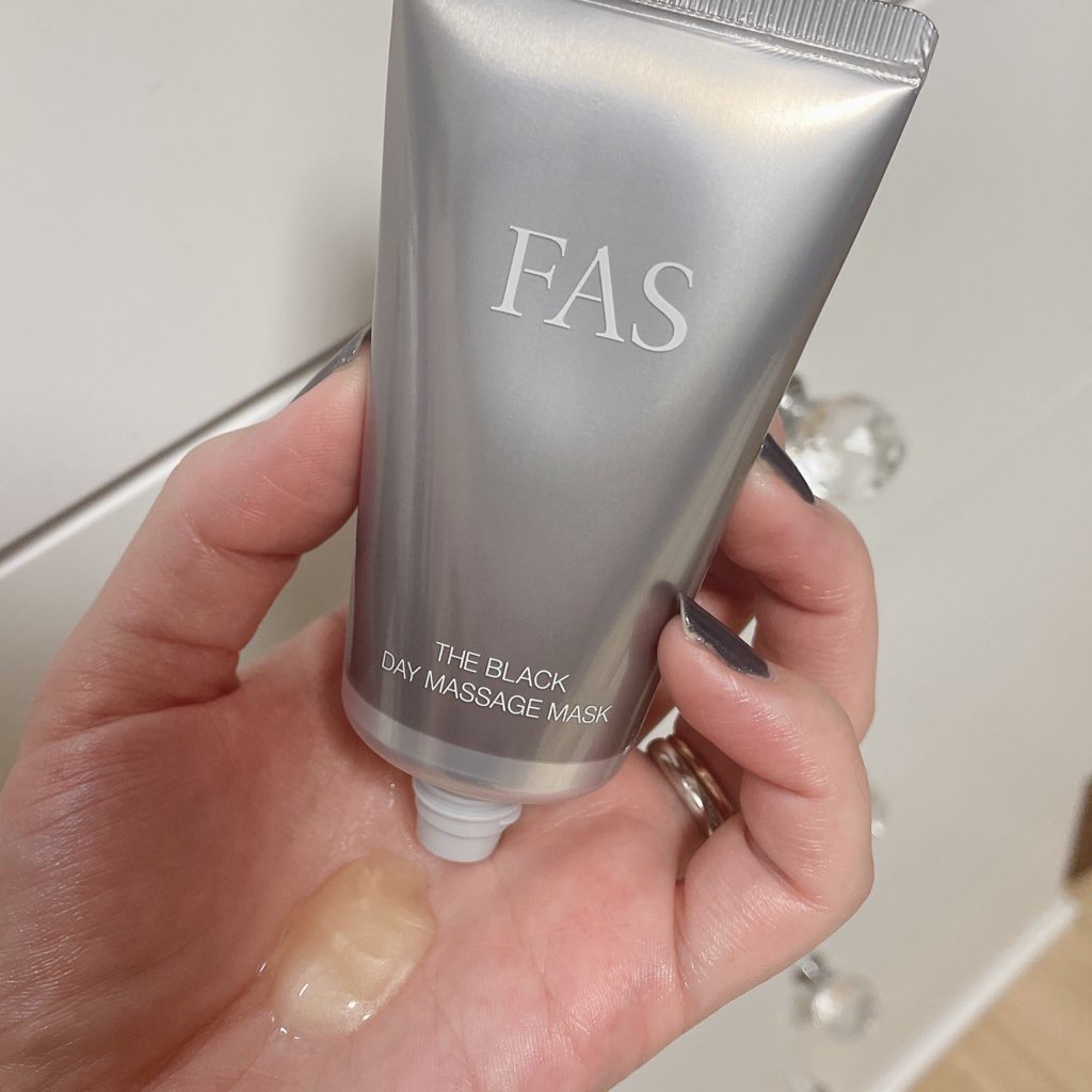 FAS ザ ブラック デイ マッサージ　マスク/FAS/洗い流すパック・マスクを使ったクチコミ（3枚目）