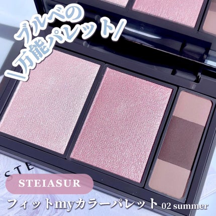 フィット my カラーパレット/STEIASUR(ステイアシュール)/マルチパレットを使ったクチコミ(1枚目)