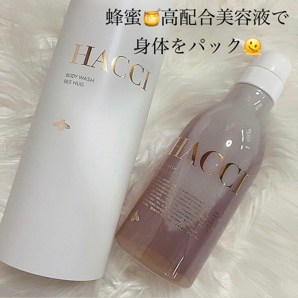 ボディウォッシュ BEE HUG/HACCI/ボディソープを使ったクチコミ(1枚目)