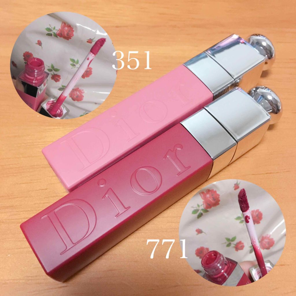 【旧】ディオール アディクト リップ ティント/Dior/リップグロスを使ったクチコミ（3枚目）