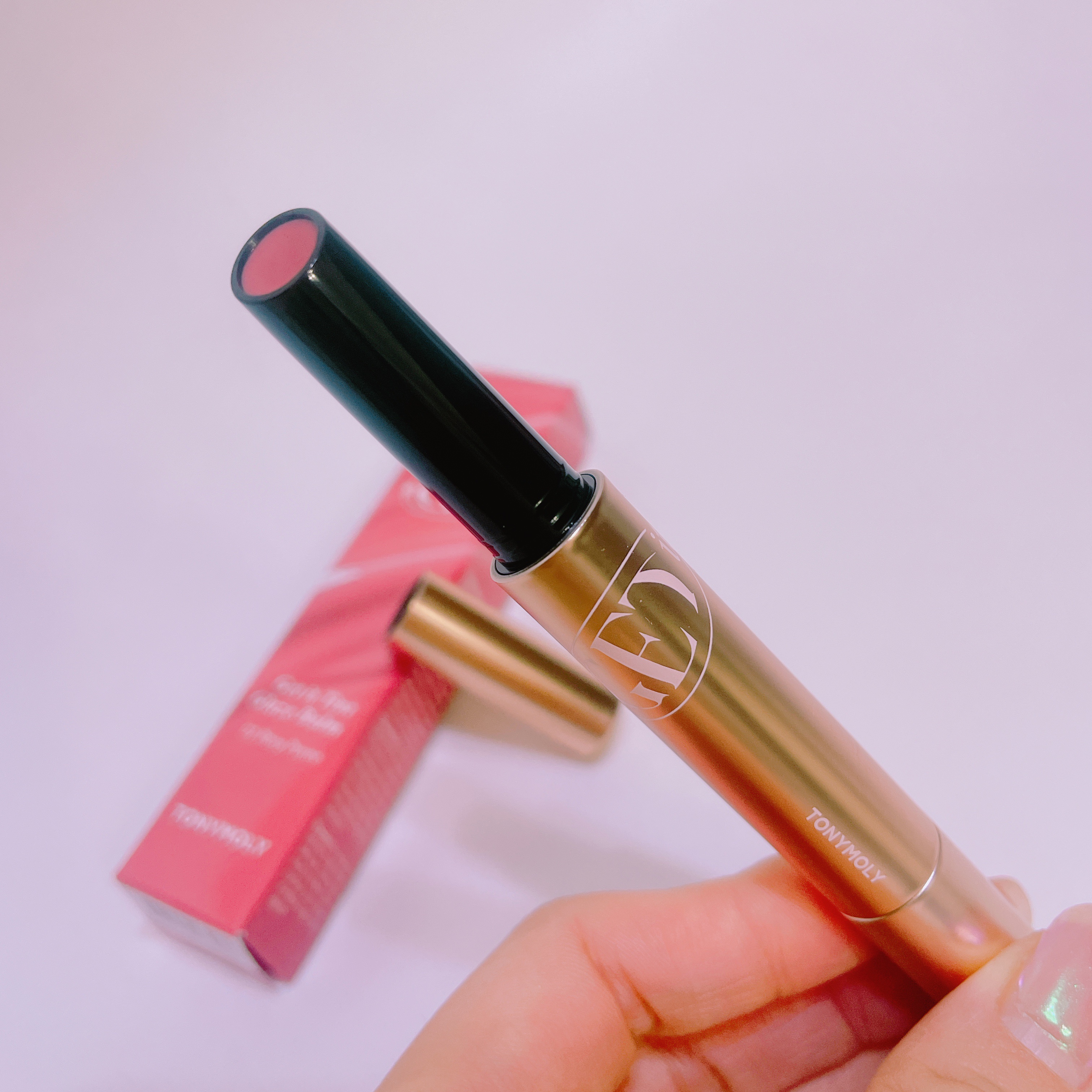 ゲットイットティントグレーズバーム/TONYMOLY/リップティントを使ったクチコミ（2枚目）