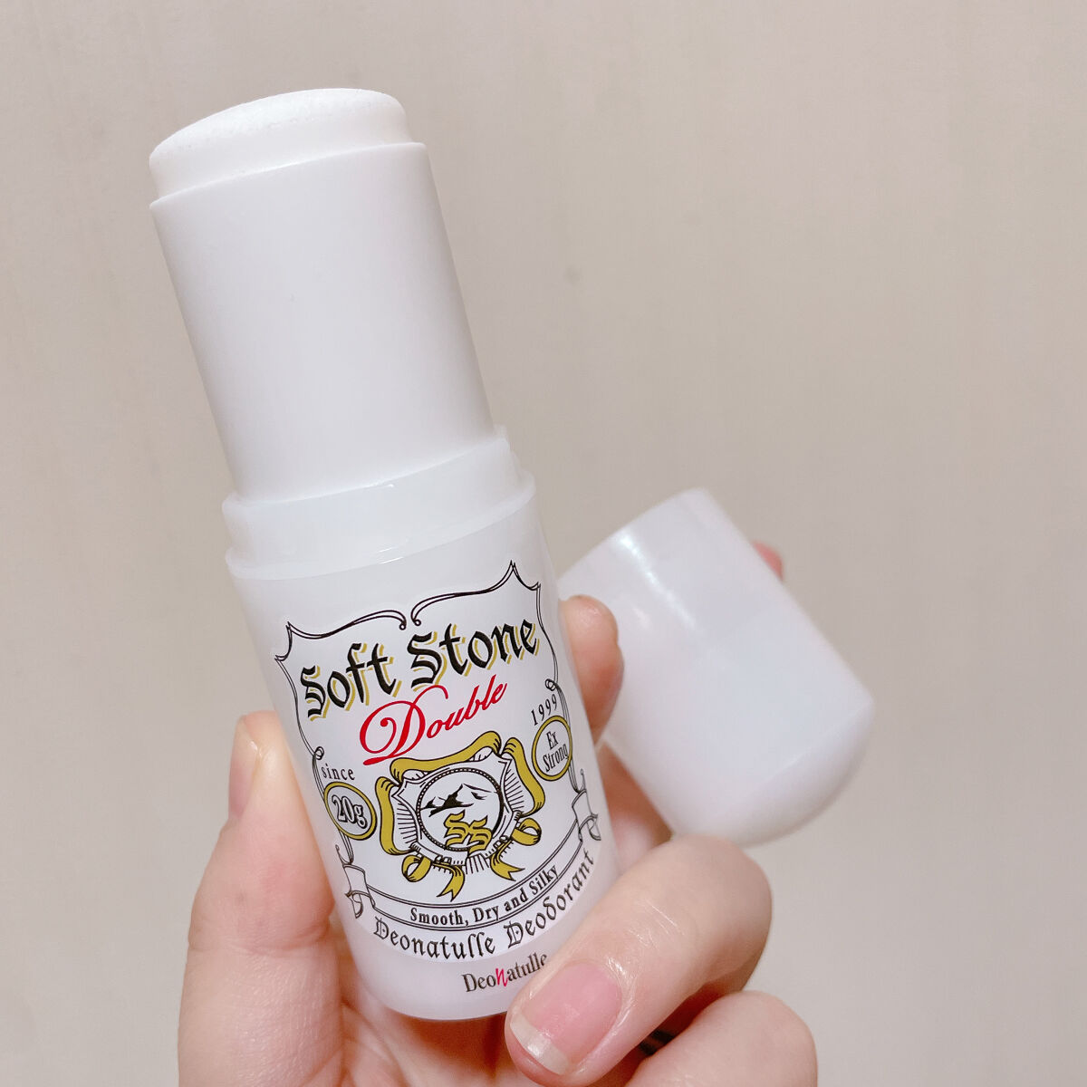 薬用ソフトストーンＷ/デオナチュレ/デオドラント・制汗剤を使ったクチコミ（3枚目）