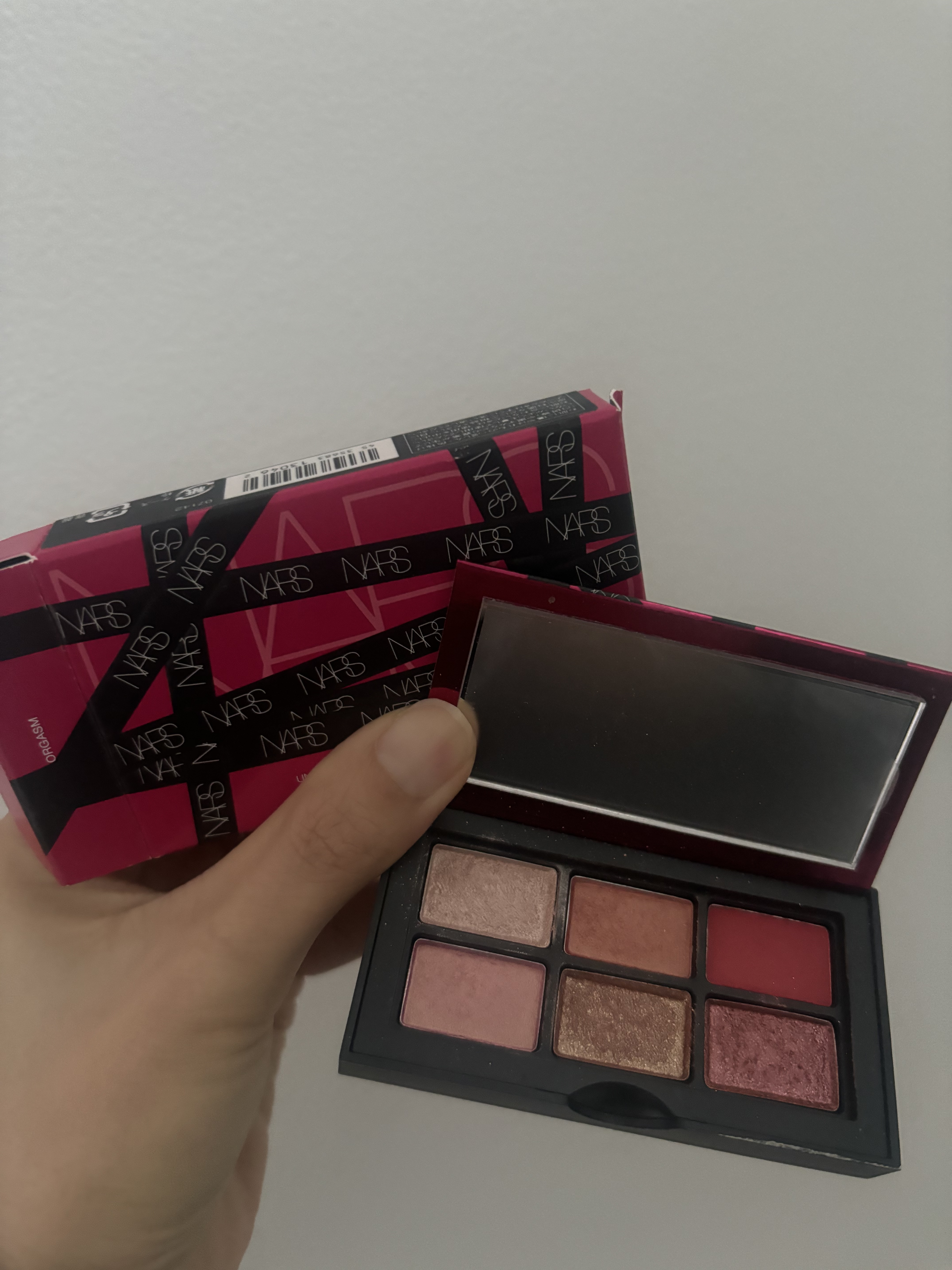 アンラップド ミニアイシャドーパレット ORGASM /NARS/アイシャドウパレットを使ったクチコミ（1枚目）