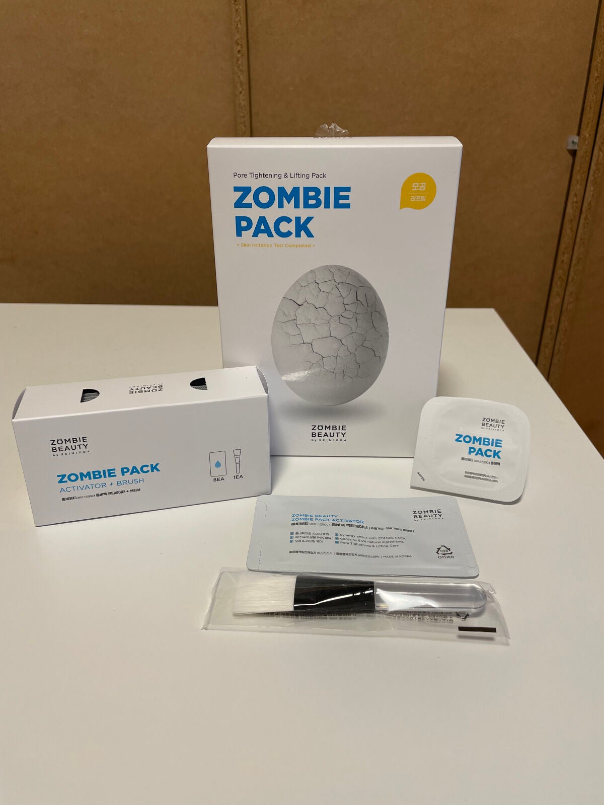 ゾンビビューティー ゾンビパック/SKIN1004/シートマスク・パックを使ったクチコミ(1枚目)