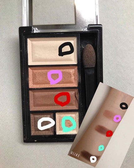 ショコラスウィート アイズ ソフトマット/リンメル ロンドン/アイシャドウパレットを使ったクチコミ(3枚目)