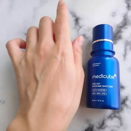 ゼロ1DAYエクソソームショット2000/MEDICUBE/美容液を使ったクチコミ(5枚目)