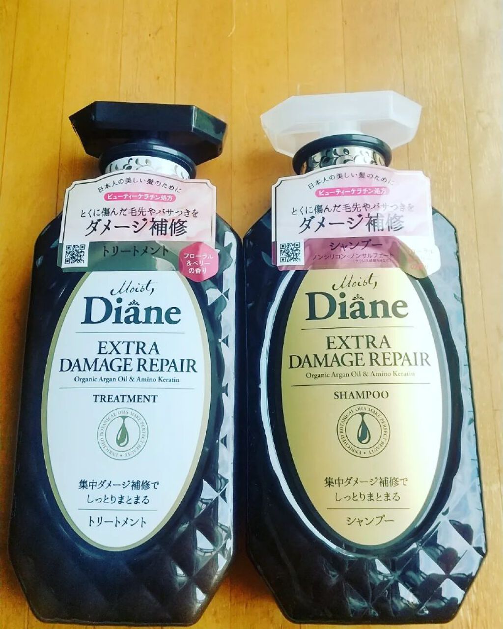 パーフェクトビューティ モイストダイアン エクストラダメージリペア シャンプー/トリートメント/ダイアン/市販シャンプーを使ったクチコミ（1枚目）