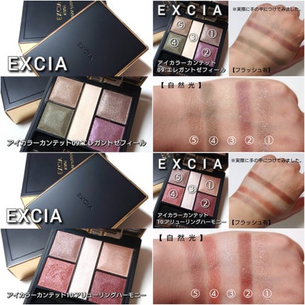エクシア アイカラー カンテット/ALBION/アイシャドウパレットを使ったクチコミ(7枚目)