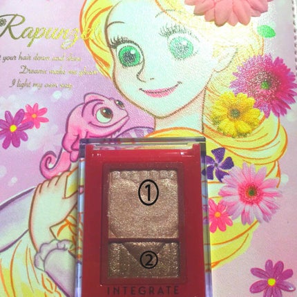 ワイドルックアイズ/インテグレート/アイシャドウパレットを使ったクチコミ(2枚目)