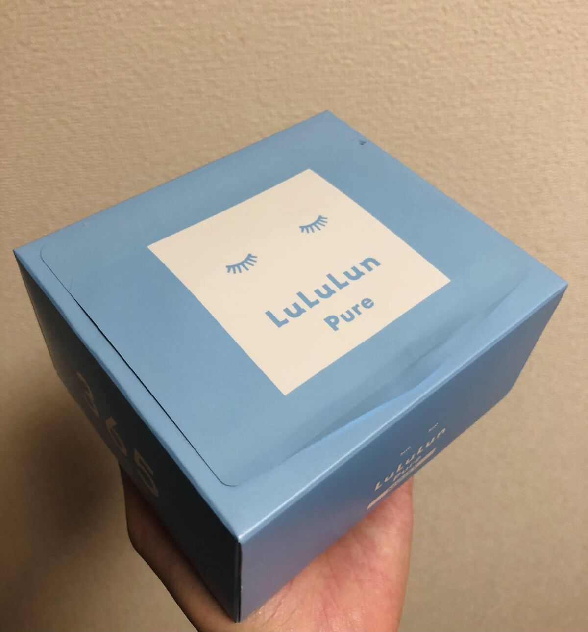 ルルルンピュア 青 （モイスト）/ルルルン/シートマスク・パックを使ったクチコミ（1枚目）