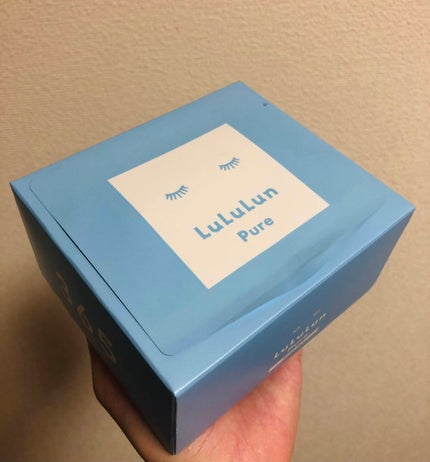 ルルルンピュア 青 (モイスト)/ルルルン/シートマスク・パックを使ったクチコミ(1枚目)