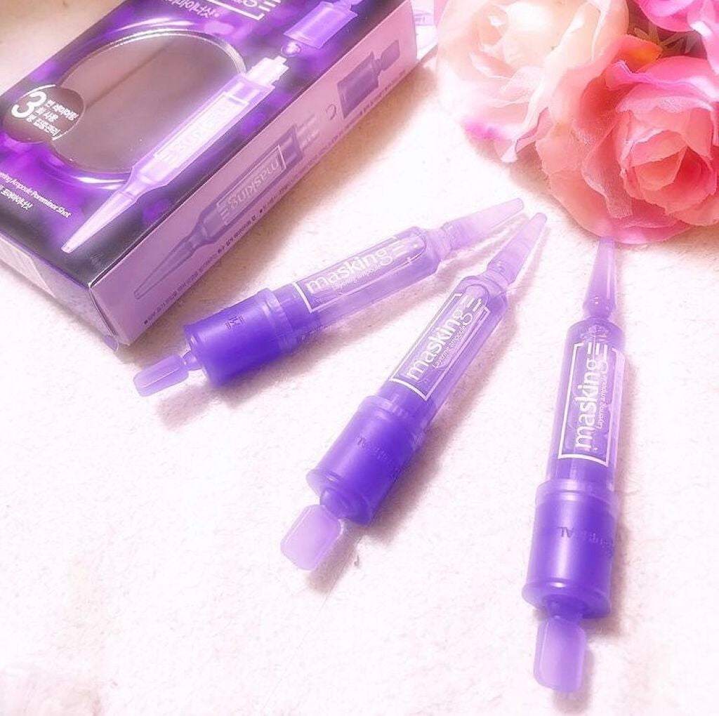 マスキング レイアリング アンプル /MEDIHEAL/美容液を使ったクチコミ(4枚目)