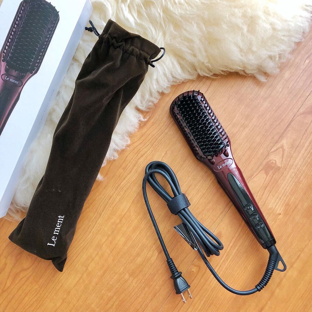 ストレートヒートブラシ/Le ment/ヒートブラシを使ったクチコミ（2枚目）