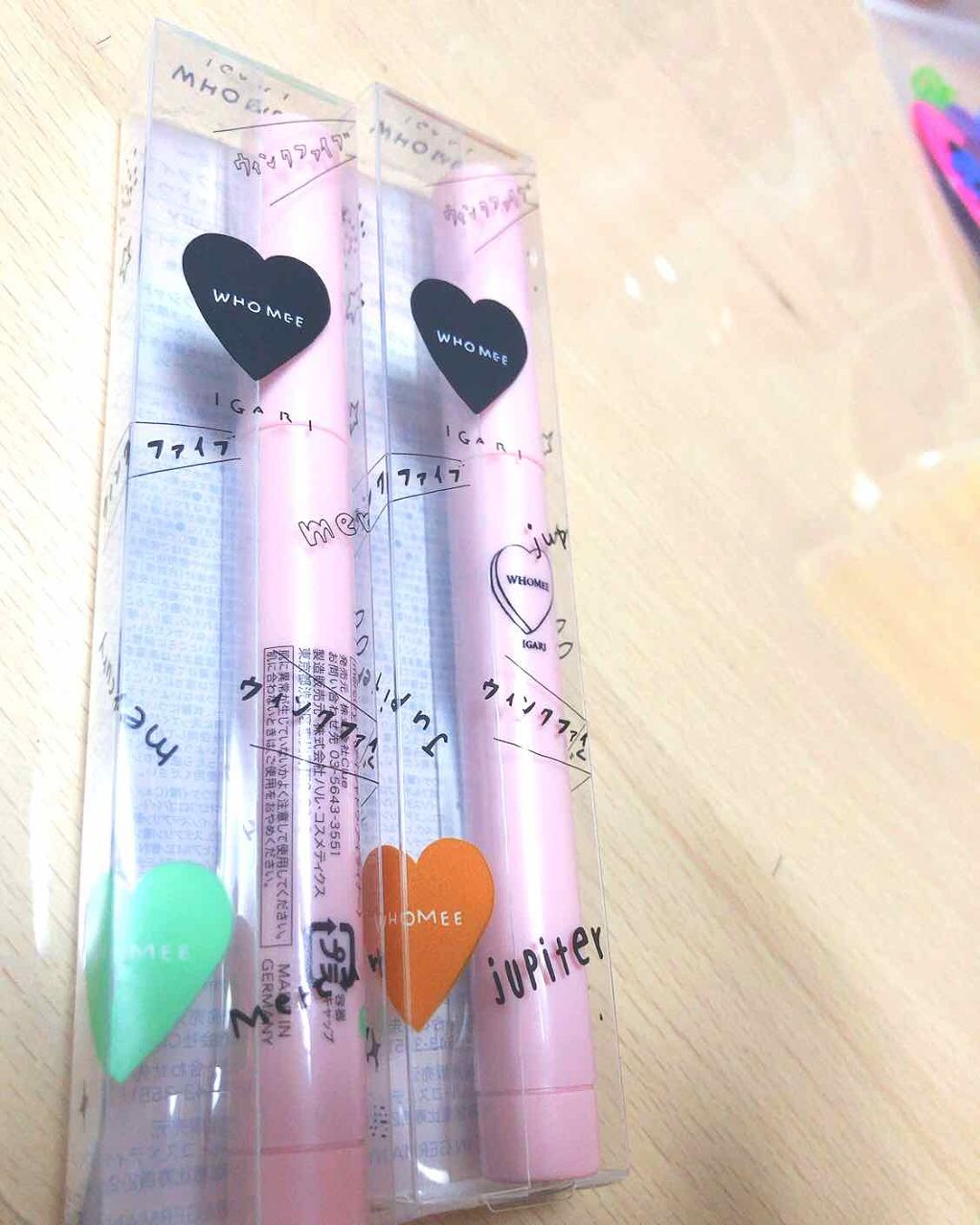 ウィンクファイブアイシャドウ/WHOMEE/スティックアイシャドウを使ったクチコミ(1枚目)