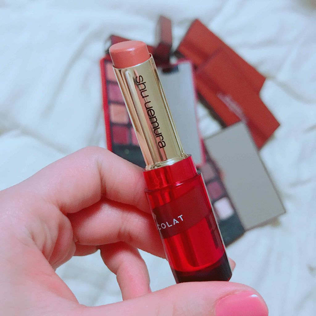 ルージュ アンリミテッド/shu uemura/口紅を使ったクチコミ(2枚目)