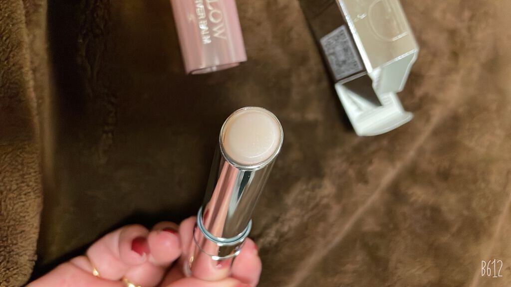 ディオール アディクト リップ グロウ 027 オパール (スプリング コレクション2022数量限定色)（生産終了）/Dior/リップバームを使ったクチコミ（2枚目）