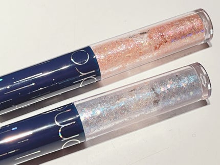 リキッド グリッター シャドウ/rom&nd/グリッターを使ったクチコミ(2枚目)