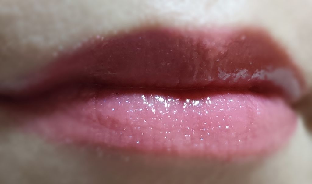 プランパーティントスティック 05 グリッターピンク/リップデコ/リップティントを使ったクチコミ（2枚目）