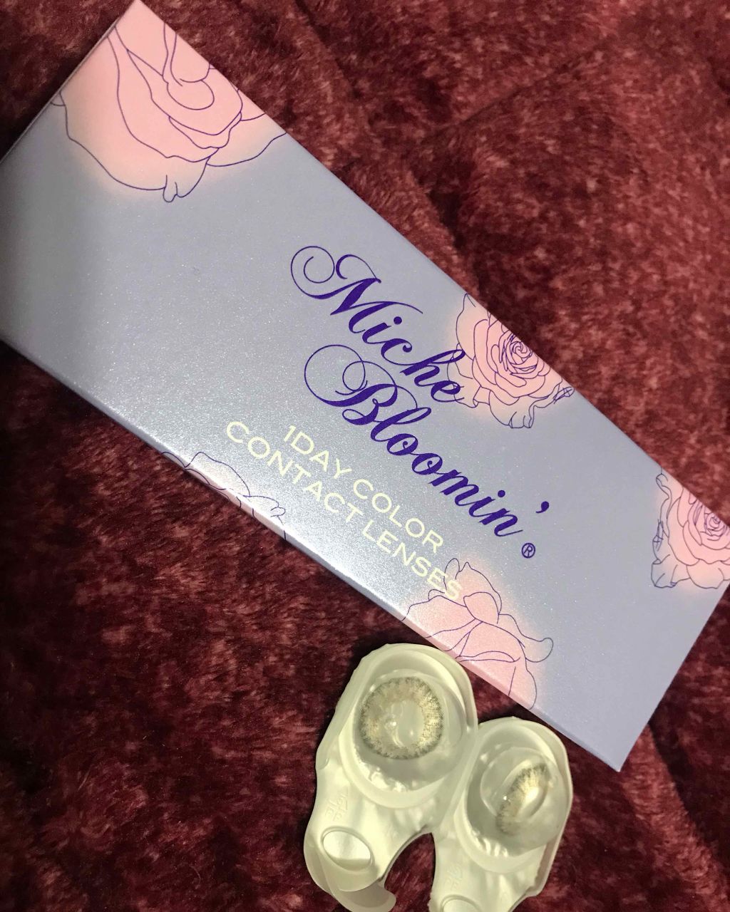 ミッシュ ブルーミン ワンデー (クォーターヴェール シリーズ/イノセント シリーズ)/ミッシュブルーミン/ワンデー(1DAY)カラコンを使ったクチコミ(1枚目)