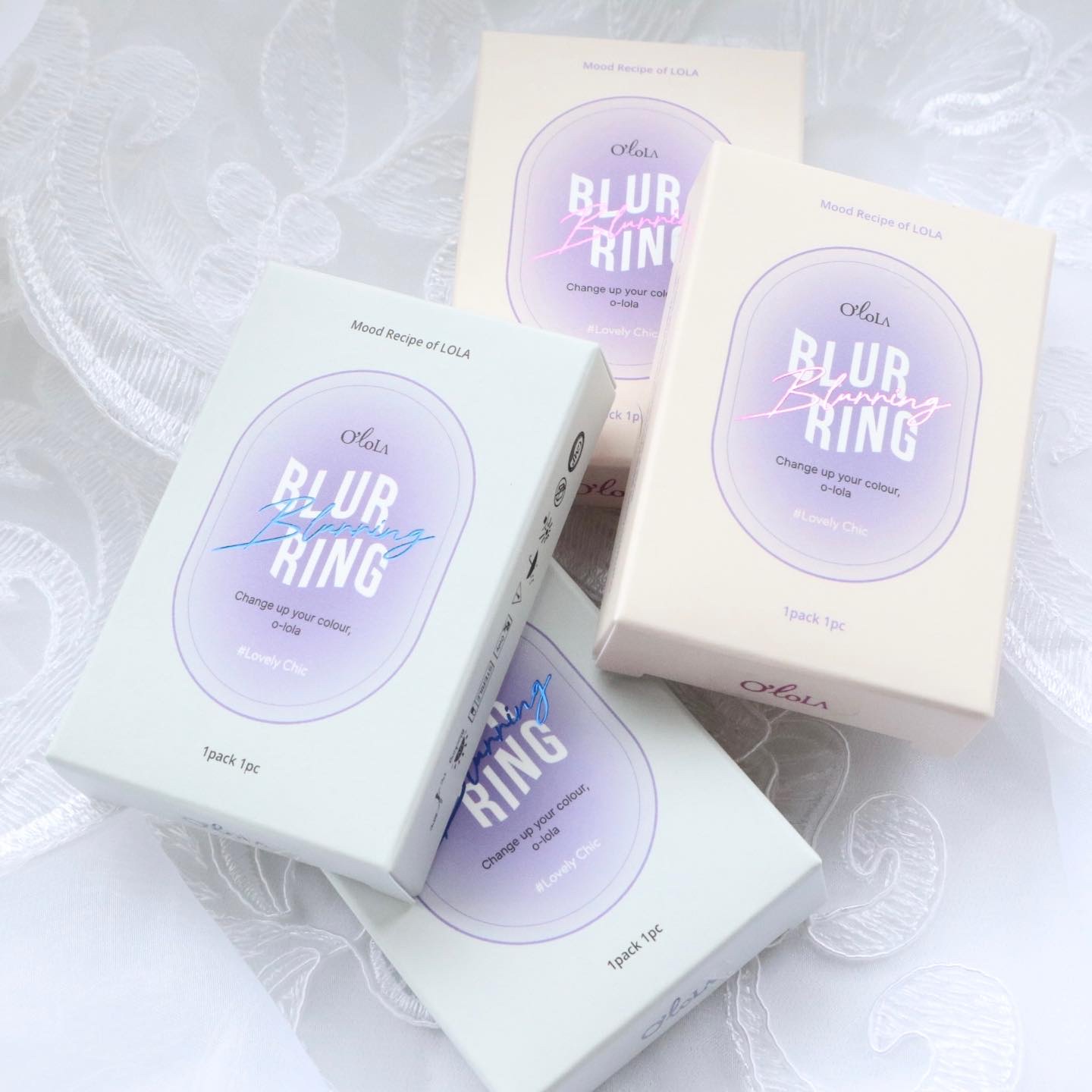 ブラーリング/OLOLA/カラーコンタクトレンズを使ったクチコミ（2枚目）