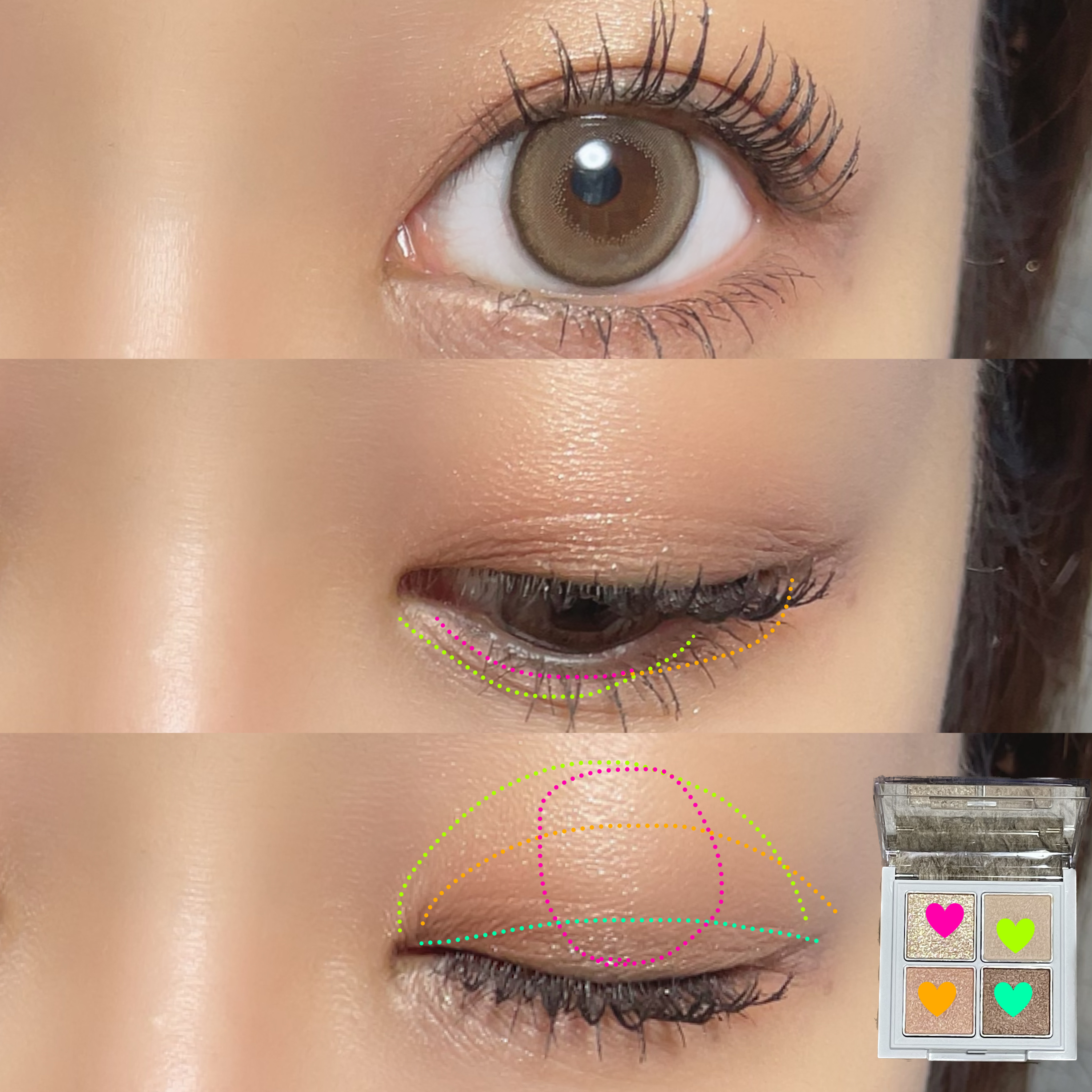 アイパレット/sopo/アイシャドウパレットを使ったクチコミ（2枚目）