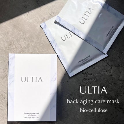 back aging care mask/ULTIA/シートマスク・パックを使ったクチコミ(1枚目)