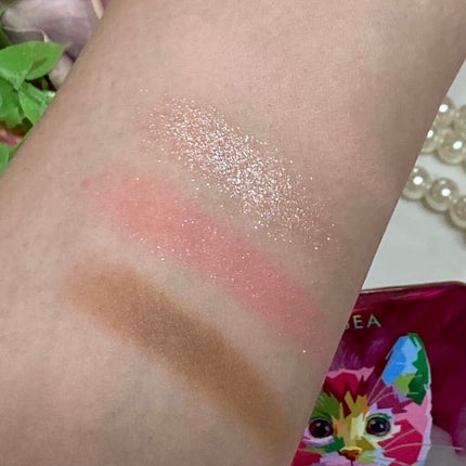 アニマルアイシャドウ(4シェード)/ZEESEA/アイシャドウパレットを使ったクチコミ(4枚目)