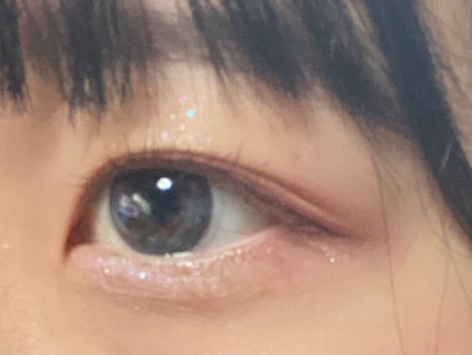 リキッド グリッター シャドウ/rom&nd/グリッターを使ったクチコミ(3枚目)