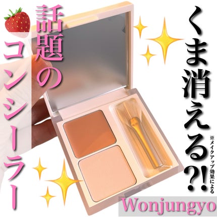 ウォンジョンヨ カバーマスター ブライトニングコンシーラー/Wonjungyo/パレットコンシーラーを使ったクチコミ(1枚目)