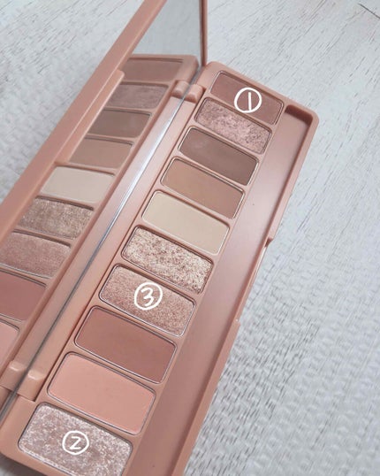 プレイカラー アイシャドウ/ETUDE/アイシャドウパレットを使ったクチコミ(2枚目)