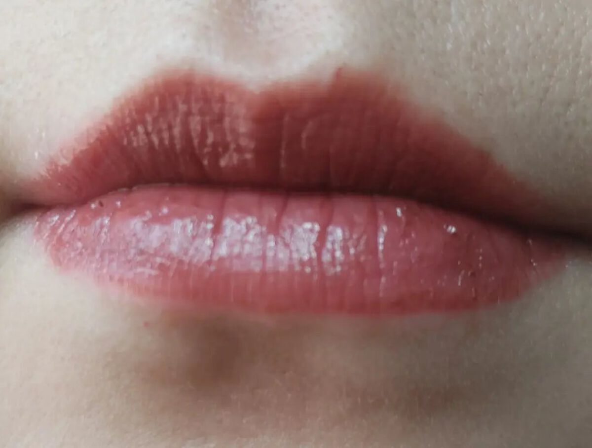 ティントマイスターリップ 03 美肌ブラウン/iDIMPLE/リップティントを使ったクチコミ（2枚目）