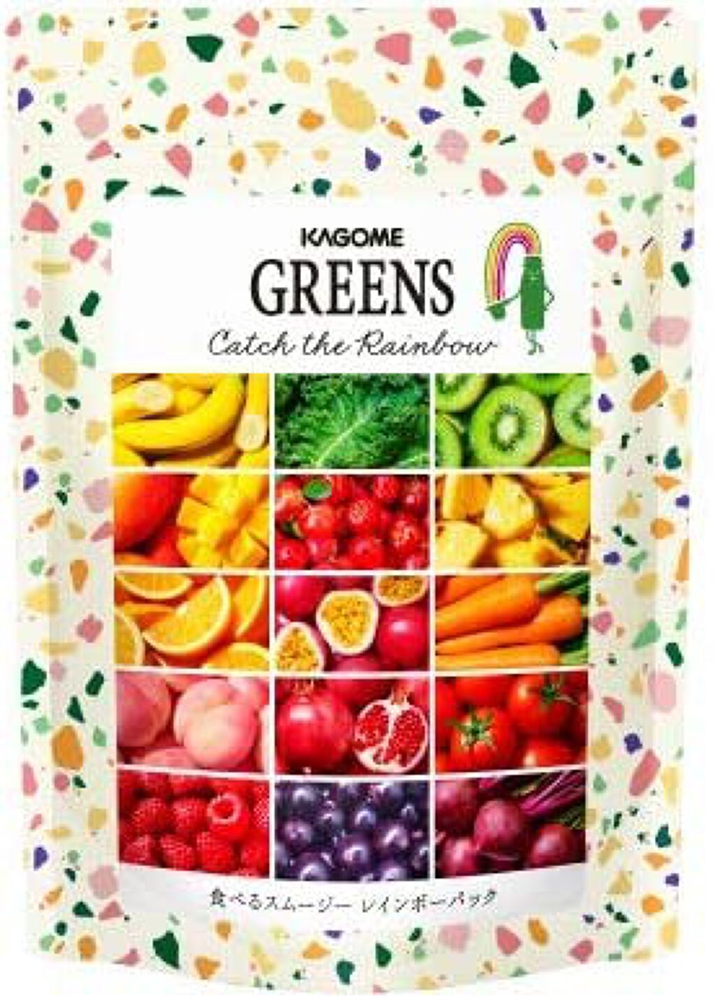 カゴメGREENS食べるスムージーレインボーパック カゴメ