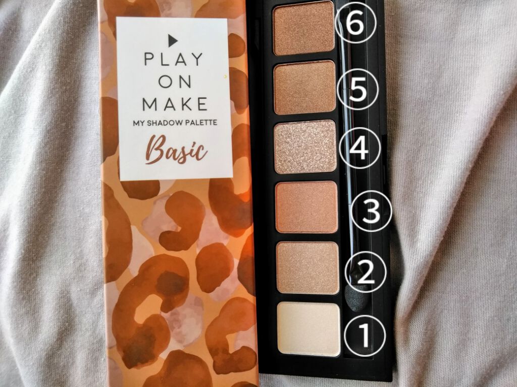 マイシャドウパレット/play on make/アイシャドウパレットを使ったクチコミ(1枚目)
