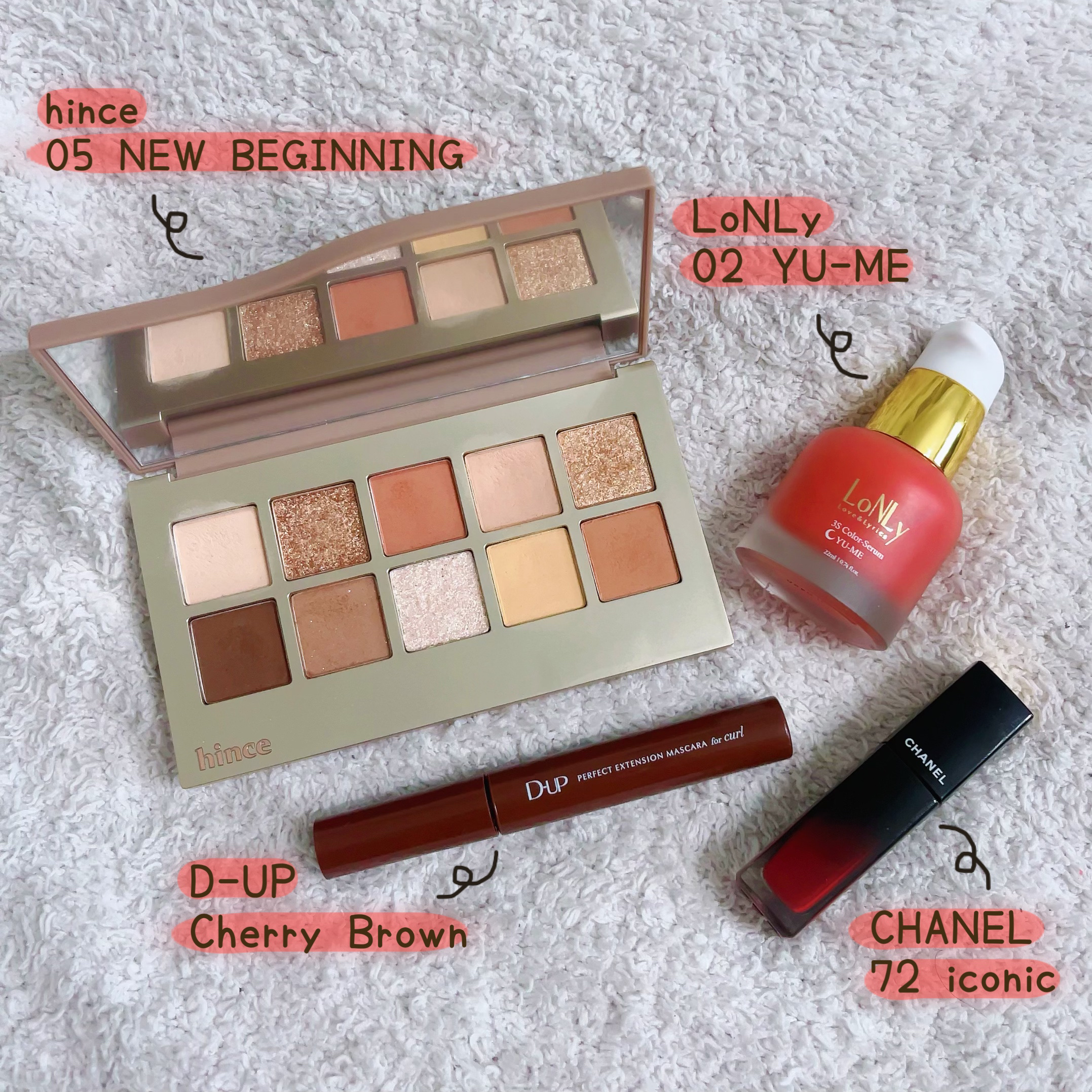 3S カラーセラム/LoNLy /リキッドチークを使ったクチコミ（1枚目）