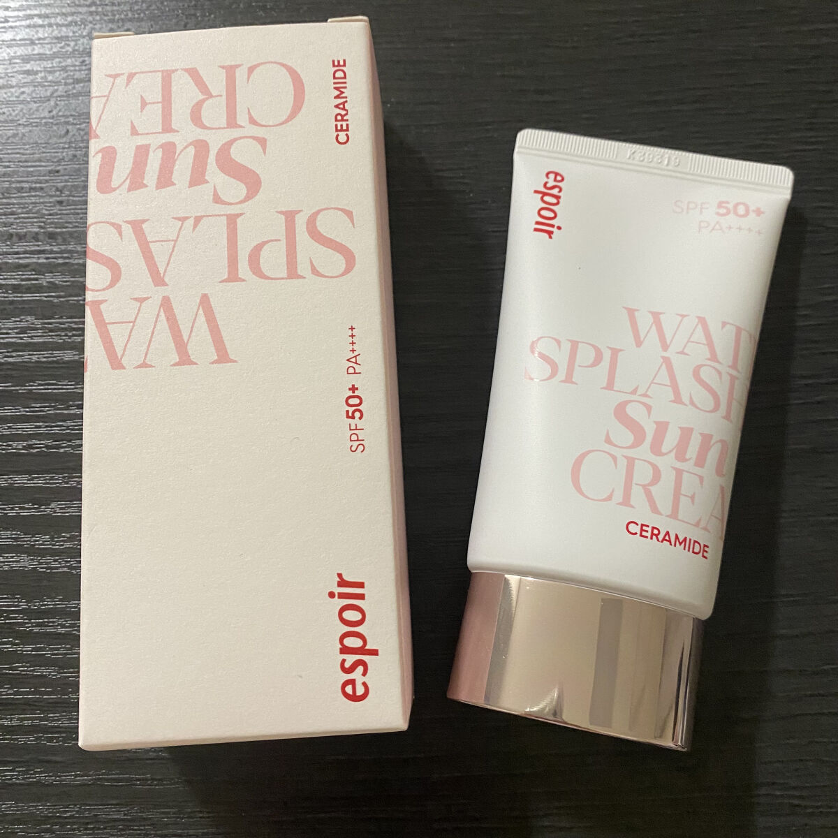 ウォータースプラッシュサンクリーム セラミド/espoir/日焼け止めクリームを使ったクチコミ（1枚目）