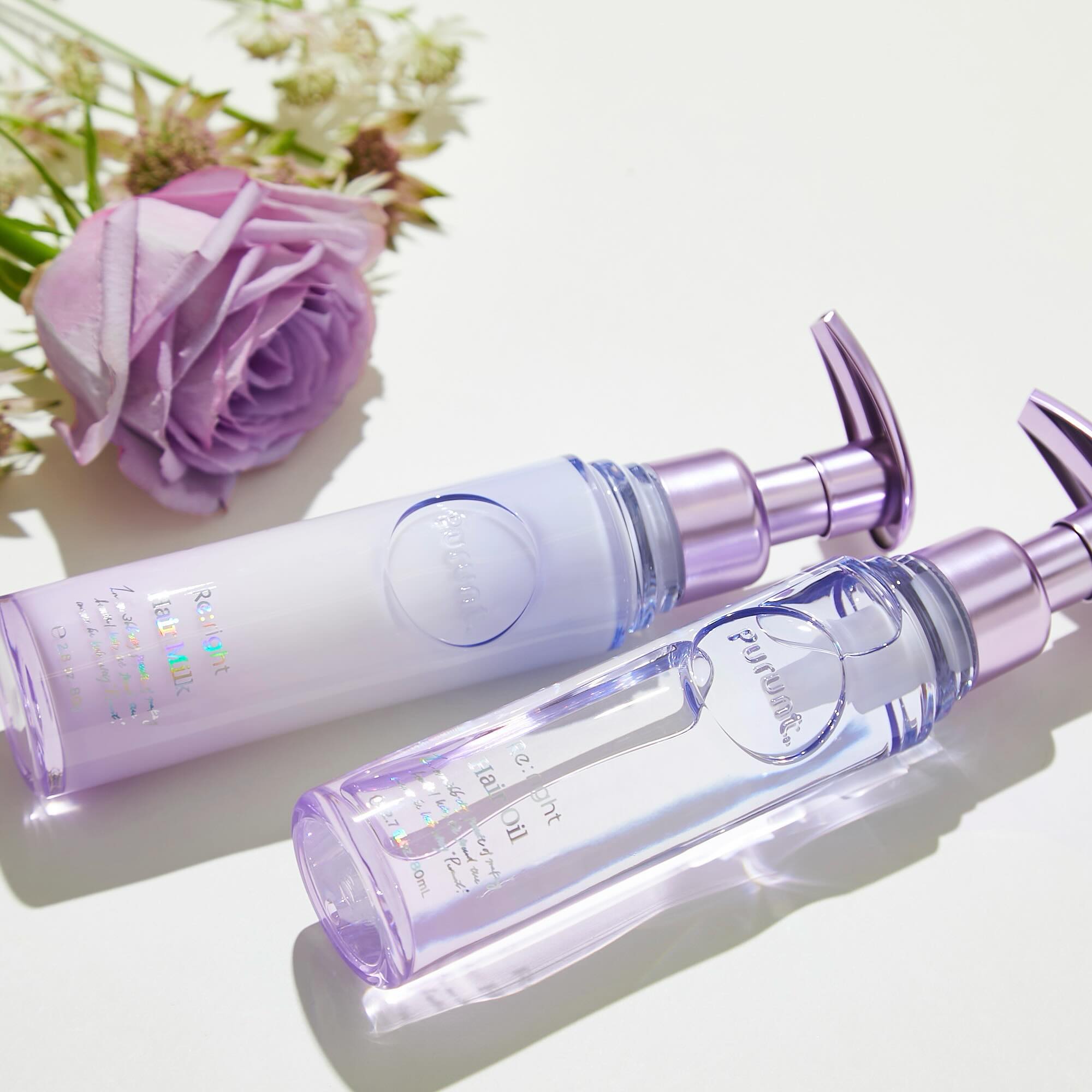 プルント リライト美容液ヘアミルク/Purunt./ヘアミルクを使ったクチコミ（1枚目）