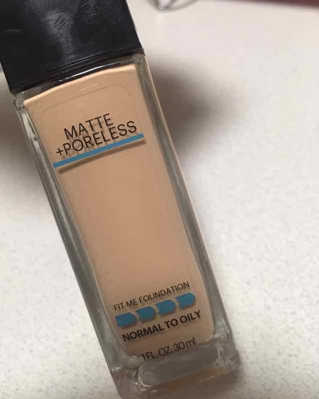 フィットミーリキッドファンデーション/MAYBELLINE NEW YORK/リキッドファンデーションを使ったクチコミ(1枚目)