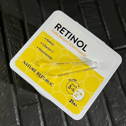 キューブマスク レチノール/ネイチャーリパブリック/シートマスク・パックを使ったクチコミ(6枚目)