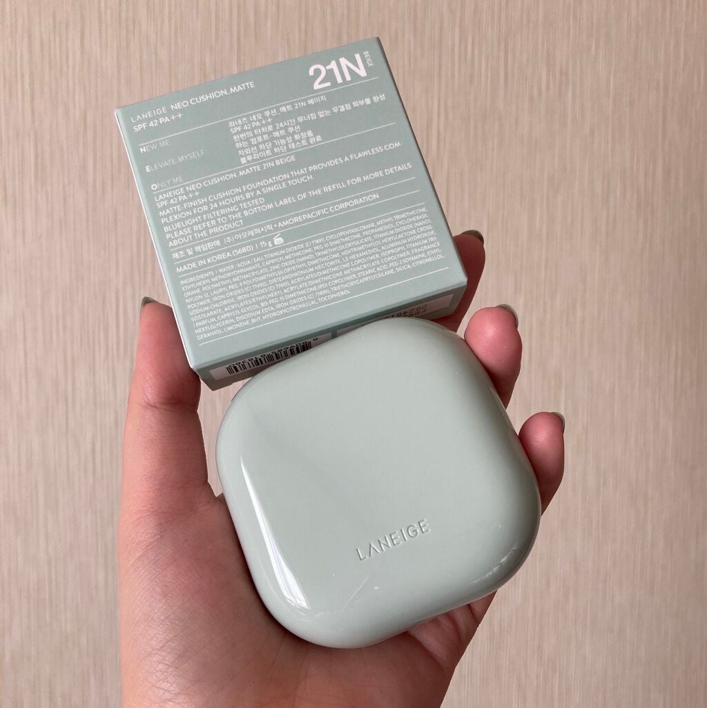 ネオクッション マット/LANEIGE/クッションファンデーションを使ったクチコミ(1枚目)