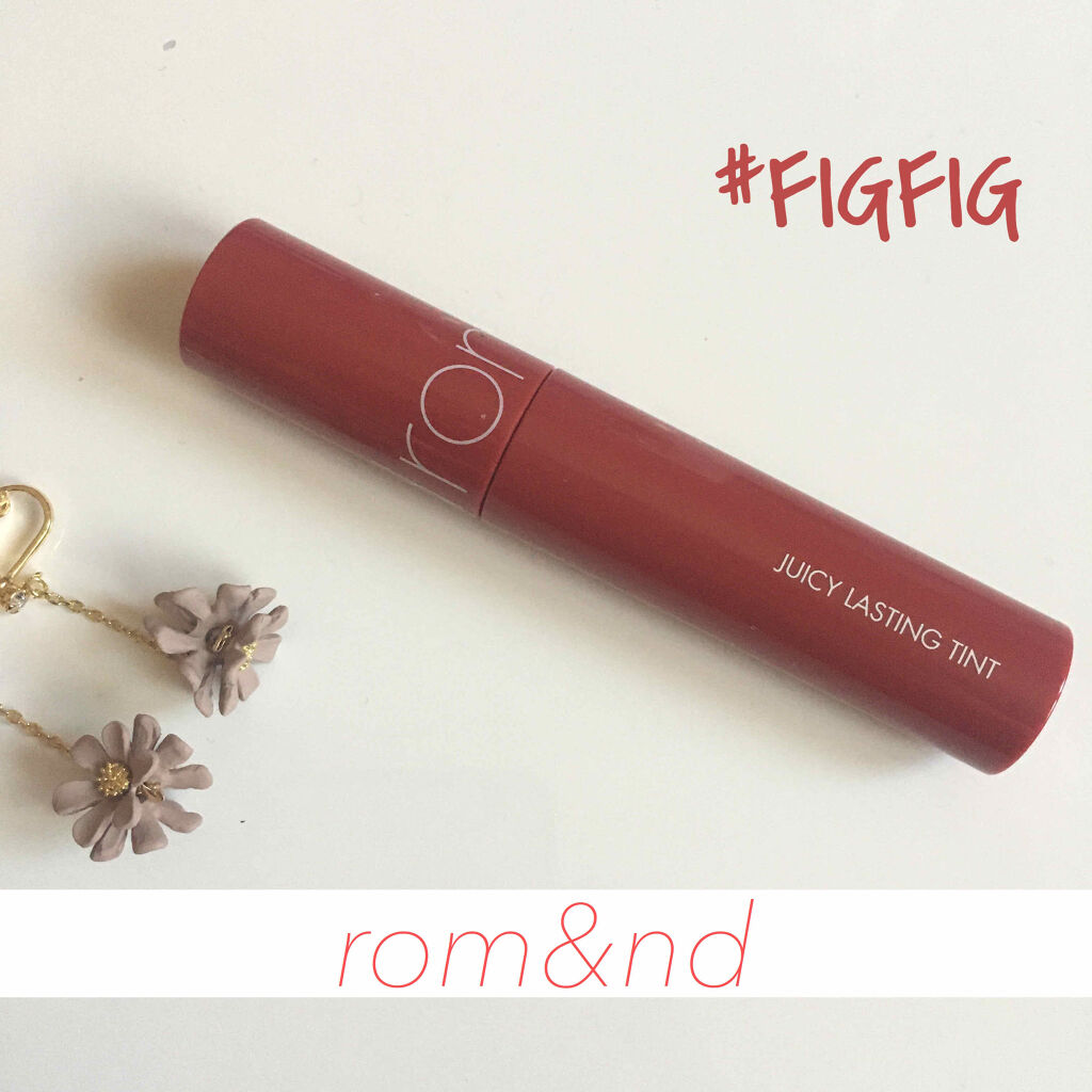 ジューシーラスティングティント/rom&nd/リップティントを使ったクチコミ（1枚目）