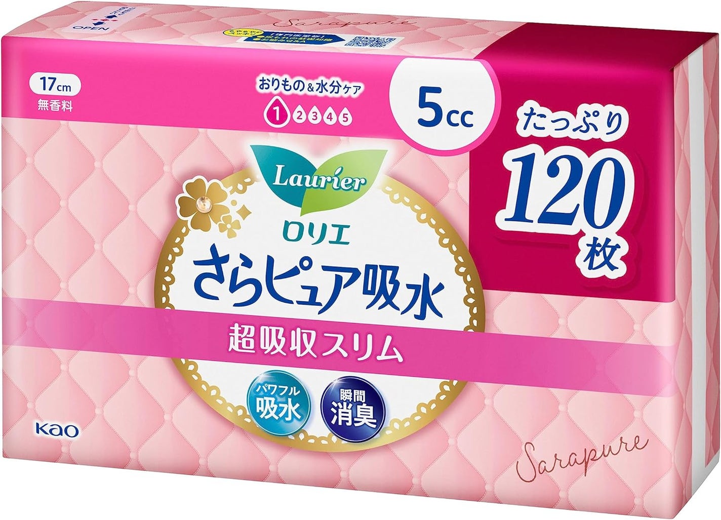 さらピュア吸水超吸水スリム5cc ロリエ