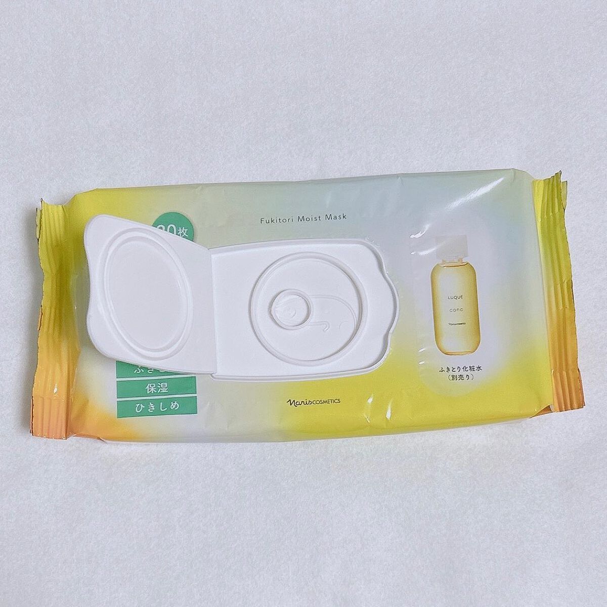 ルクエ ふきとり保湿マスク/ナリス化粧品/シートマスク・パックを使ったクチコミ（3枚目）