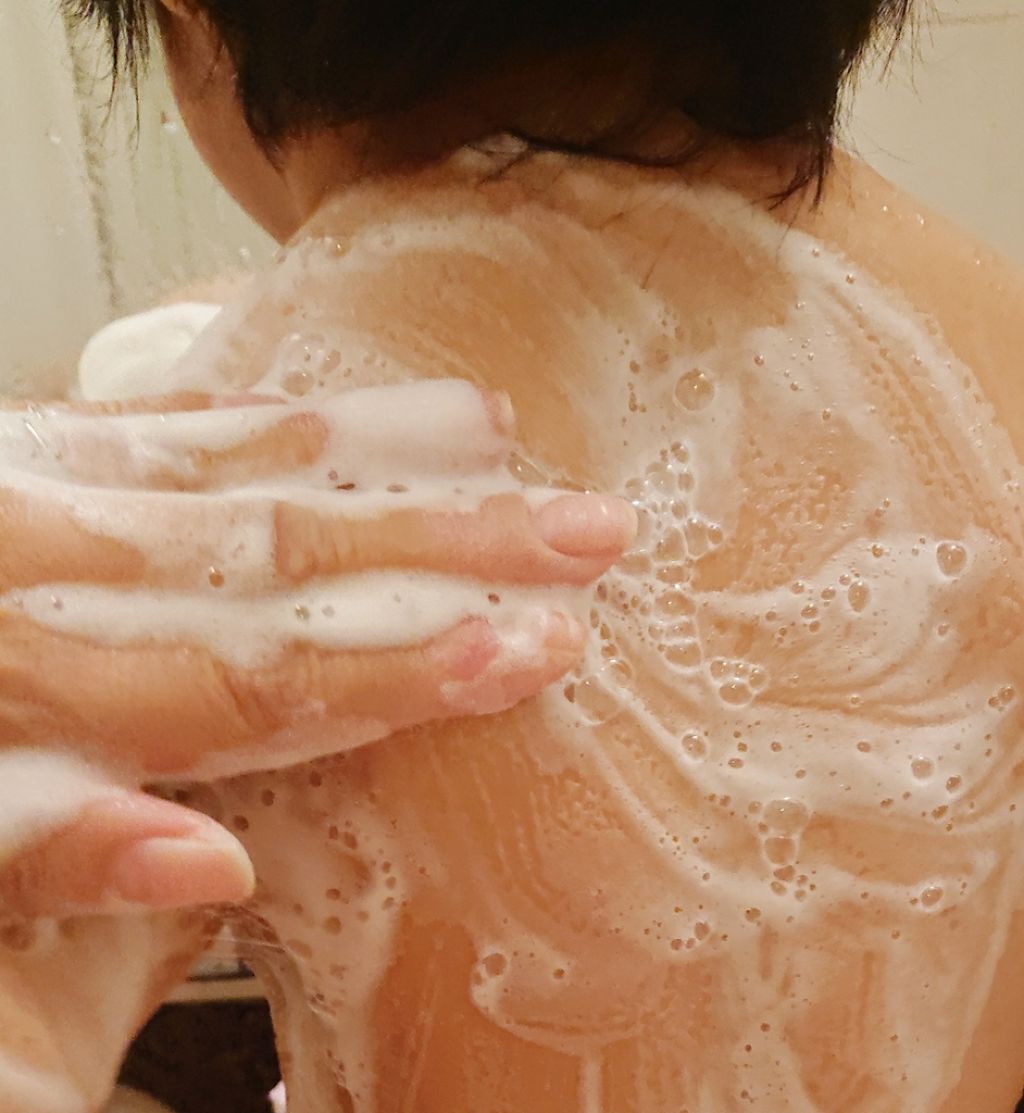 ミノン全身シャンプー(泡タイプ)/ミノン/ボディソープを使ったクチコミ（3枚目）