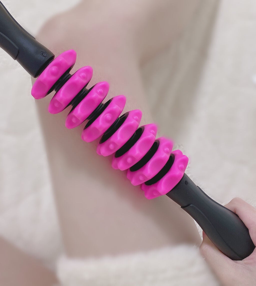 にゅん on LIPS 「さっしーがYouTubeでオススメしてた手持ちフォームローラー..」(2枚目)