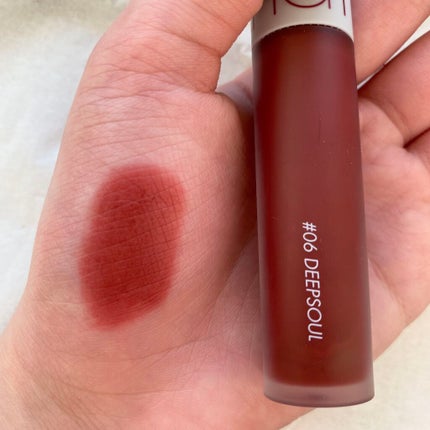 ジューシーラスティングティント/rom&nd/リップティントを使ったクチコミ(6枚目)