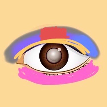 UR GLAM　BLOOMING EYE COLOR PALETTE/U R GLAM/アイシャドウパレットを使ったクチコミ（3枚目）