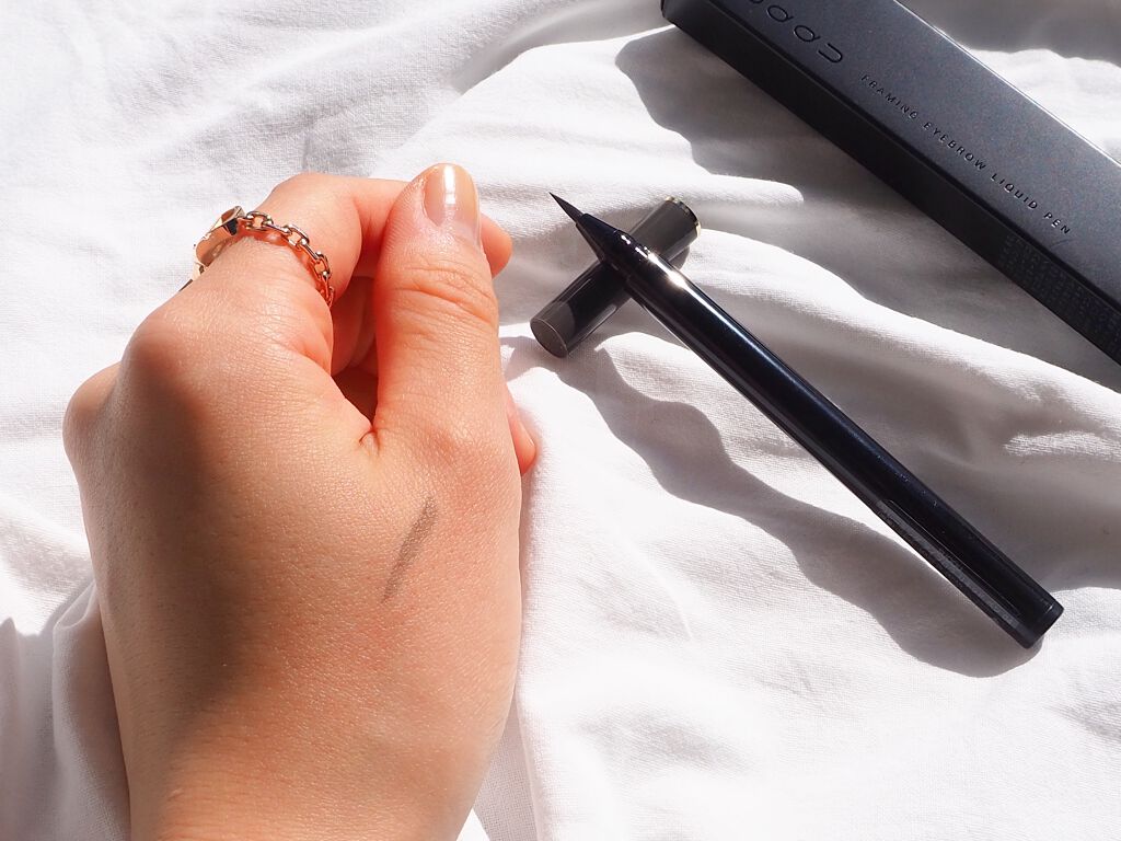 フレーミング アイブロウ リキッド ペン/SUQQU/リキッドアイブロウを使ったクチコミ(2枚目)